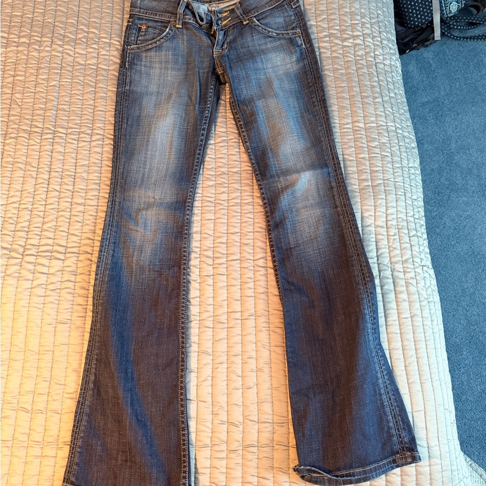 Hudson Jeans Signature Bootcut color Elm Dark Blue Bootcut Women's Jeans